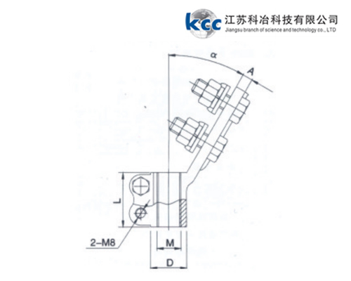 五指山抱杆线夹